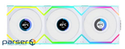 Повітряне охолодження для ПК LIAN LI UNI Fan SL WIRELESS LCD 120-3, White (G99.12SLLCD1W3W.00)