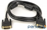 Кабель POWERPLANT DVI 1.5м Black (CA910854)