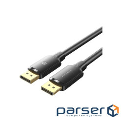 Кабель DisplayPort M-M 3.0м, V1.2, 4K 60 Гц 3D Dolby 7.1 Vention (HAKBI)