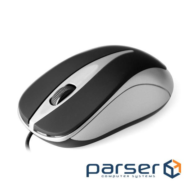 Mouse Media-Tech Plano, 3 buttons, 800dpi, silver (MT1091S)