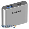 Кардрідер USB 3.2 Gen1 Workflow 5G USB-A and USB-C miniHub KINGSTON WFS-USB