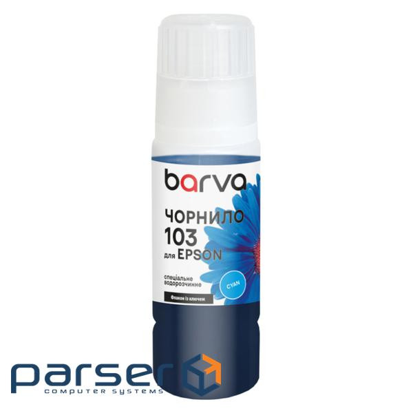Чорнило Barva Epson 103 65 мл, OneKey, cyan, special (E103-691e)