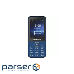 Мобільний телефон MAXCOM MM814 Type-C Blue (5908235977737)