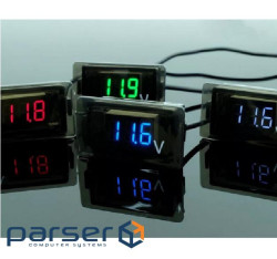 Цифровий вольтметр вологозахищений IP65, діапазон вимірювань 4 -30V, IP65, (YT-WDV / IP65-4 -30V-R) 4 -30V, IP65, (YT-WDV / IP65-4 -30V-R)