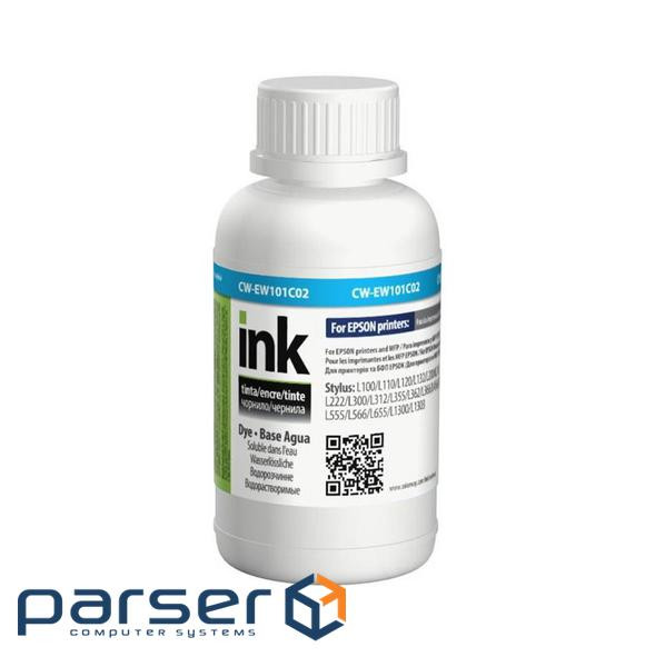 Чорнило ColorWay Epson L-100/200, 200 мл Cyan (CW-EW101C02)