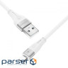 Кабель Proove Soft Silicone Micro USB 2.4A (1m) black (CCSO20001301)