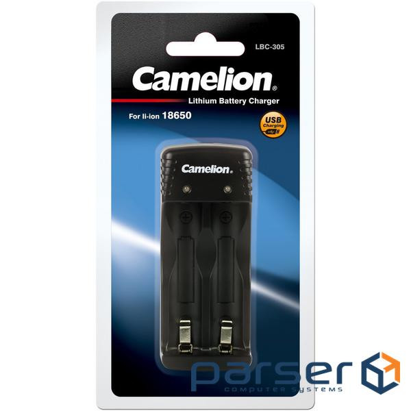 Зарядний пристрій для акумуляторів Camelion Lithium-ion charger for 2x Li-Ion 18650, In (LBC-305)