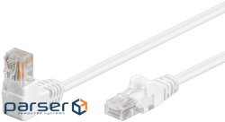 Патч-корд неекранований RJ45 UTP5e 3.0m,patch D=4.9mm AWG26 1x90ё Gold,білий (75.09.4165-10) (75.09.4165-10)