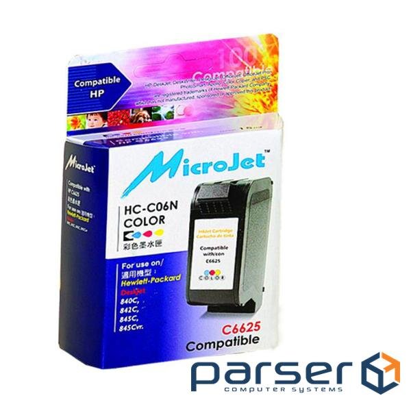 Картридж Microjet для HP №17 Color (HC-C06N)