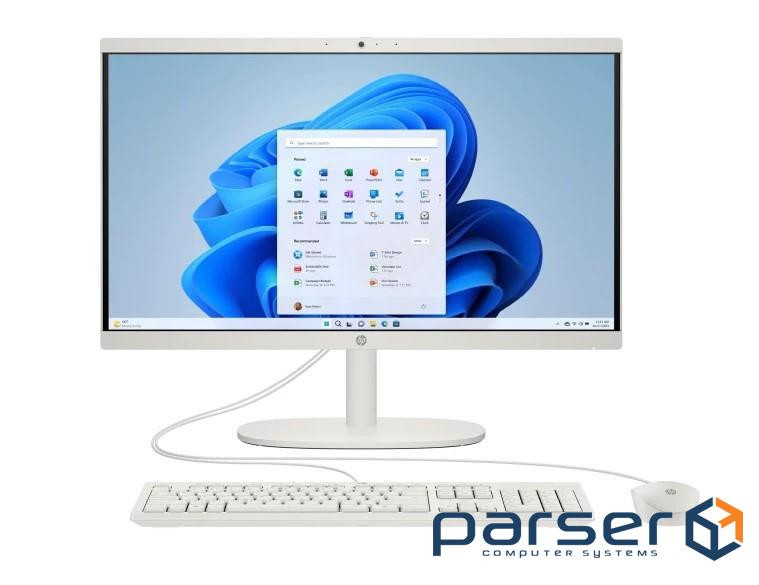 Комп'ютер персональний моноблок HP All-in-One 21,5" FHD VA AG, Intel i3-N300, 8GB (C31F4EA)