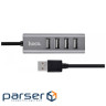 Концентратор HOCO USB 2.0 to 4xUSB Line machine HB1 Tarnish (6957531038139)