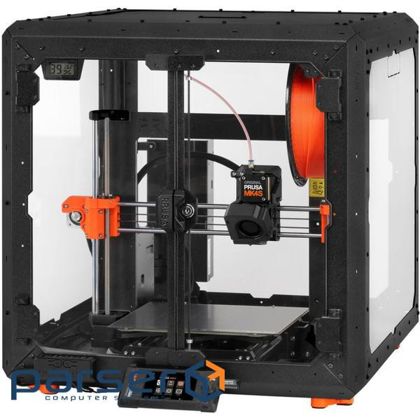 Принтер 3D Prusa MK4S Bundle KIT (FDM 1.75mm 250x210x220mm USB корпус чорний) DIY kit (PR-2313)