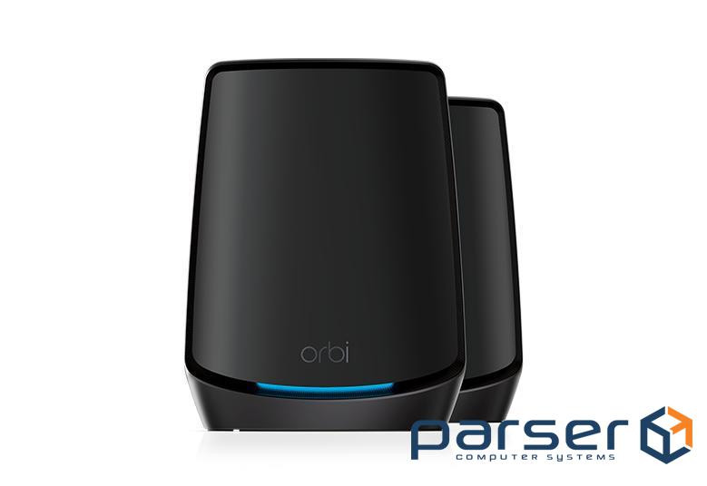 Система WiFi-Mesh NETGEAR Orbi RBK862SB AX6000, 2мод, чорний (RBK862SB-100EUS)