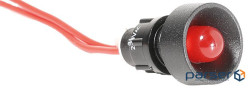 Лампа сигнальна ETI, LS LED 10 R 230 (10мм, 230V AC, червона) (4770811)