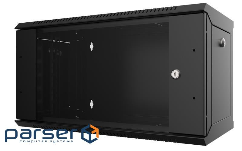 Шафа MIRSAN 19, 9U, WTC, 565x450 мм, максимально 80 кг, чорна (MR.WTC09U45DE.01)