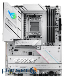 Материнcька плата ASUS ROG STRIX B850-A GAMING sAM5 B850 4xDDR5 M.2 HDMI DP Wi-Fi BT ATX білий