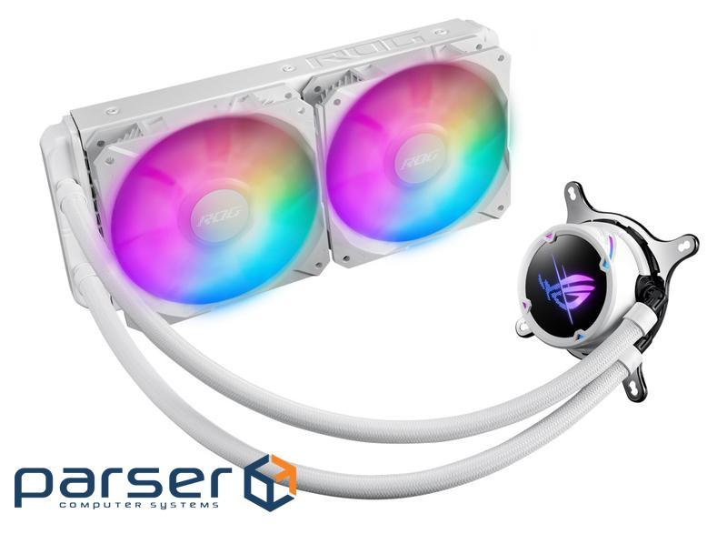 Система водяного охолодження Asus ROG Strix LC II 240 ARGB White Edition (90RC00E2-M0UAY4), Intel:115