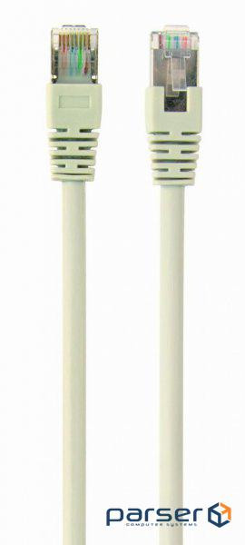 Патч корд PP6-15M, FTP, категорія. 6, литий, 50u "штекер із клямкою, 15.0 м, сірий