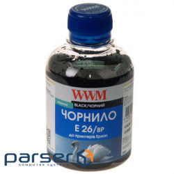 Чорнило WWM EPSON XP-600/XP-605/XP-7005 (Black Pigment) (E26/BP)