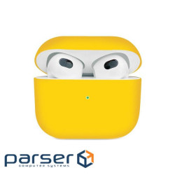 Чохол ArmorStandart Ultrathin Silicone Case для Apple AirPods 3 Yellow (ARM60299)