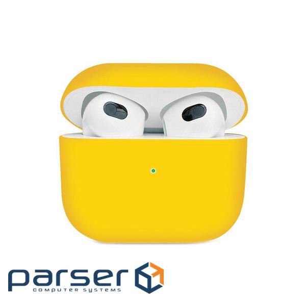 ArmorStandart Ultrathin Silicone Case for Apple AirPods 3 Yellow (ARM60299)