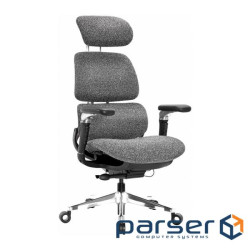 Крісло ігрове GT Racer X-819 Gray (X-819 Fabric Wood Gray)