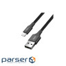 Кабель Baseus Fast 4-in-1 USB - Lightning+USB-C(2)+MicroUSB 3.5A 1.2m Black(CA1T4-B01)