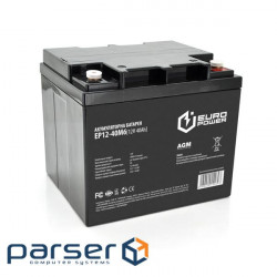 Accumulator battery EUROPOWER AGM EP12-40M6 12 V 40Ah
