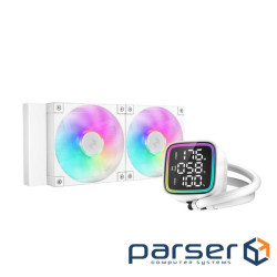 Система водяного охолодження DeepCool LD240 White (R-LD240-WHDMMN-G-1), Intel: LGA1700/1200/1151/1150