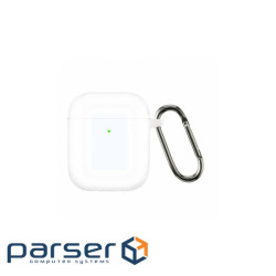 Чохол для навушників BeCover Silicon для Apple AirPods (2nd Gen) Transparancy (710198)