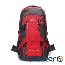 Рюкзак спортивний Huwai60-R, полієстр, водонепроникний, зносостійкий, зі зниженням навантаження, 60L