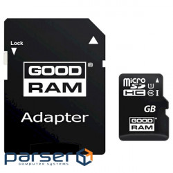 Memory card GOODRAM microSDXC M1AA 64GB UHS-I Class 10 + SD-adapter (M1AA-0640R12)