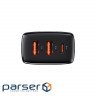 Зарядний пристрій Baseus Compact Quick Charger 2U+C (CCXJ-E01)