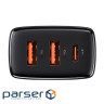 Зарядний пристрій Baseus Compact Quick Charger 2U+C (CCXJ-E01)