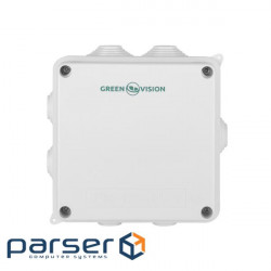 Junction box 100x100x70 IP65 outer with rubber bands (19467)