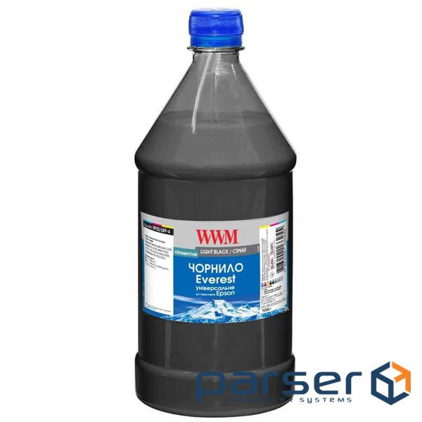 Чорнило WWM EVEREST для Epson 1000г Light Black Pigment (EP02/LBP-4)