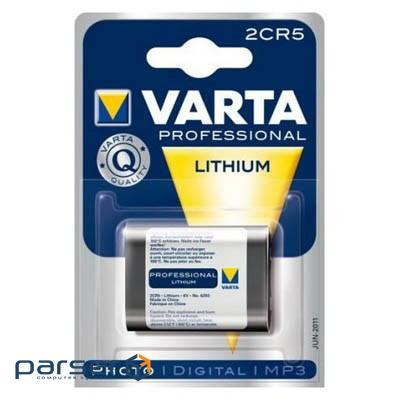 Батарейка Varta 2CR5 PHOTO LITHIUM (06203301401)