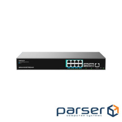 Grandstream GWN7821P, layer 3 Managed Multi-Gigabit Network Switch, 8x 2.5GbE RJ45 PoE 802.3 af/at,