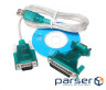Перехідник USB --> COM+LPT DB9/DB25M 1.0m (B00126) USB --> COM+LPT DB9/DB25M 1.0m (B00126)
