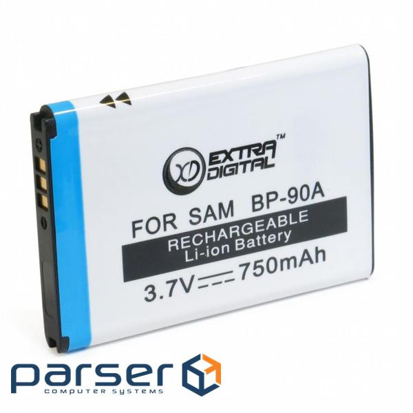 Акумулятор до фото / відео Extradigital Samsung BP90A (DV00DV1382)