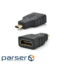 Перехідник microHDMI (тато) -HDMI (мама ) , Q100 (YT-A-microHDMI(M/HDMI(F))