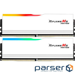 Модуль пам'яті G.SKILL Ripjaws M5 Neo RGB Matte White DDR5 6000MHz 32GB (F5-6000J2836G16GX2-RM5NRW)