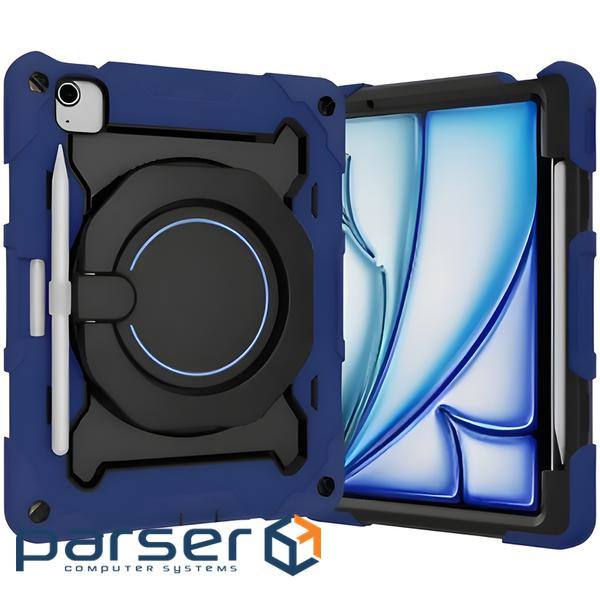 Чохол до планшета BeCover Armor Stand Apple iPad Air 11" M4 2026 Blue (715189)