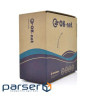 Кабель мережевий OK-Net FTP cat.5e, 305м (F/UTP-cat.5E-SL) (КПВЕ-ВП (100) 4*2*0,46)