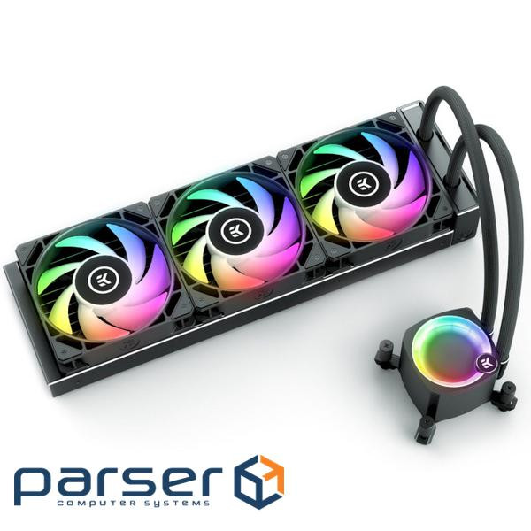 Система водяного охолодження EKWB EK-Nucleus AIO CR360 Lux D-RGB Black (3831109851685)