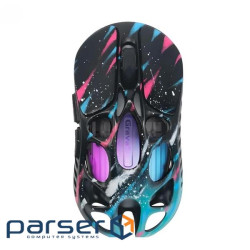 Миша GravaStar Mercury X Pro, 8K, BT/WL/USB-A, RGB, Neon Graffiti (GS X PRO CG BLK)