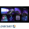 Миша GravaStar Mercury X Pro, 8K, BT/WL/USB-A, RGB, Neon Graffiti (GS X PRO CG BLK)