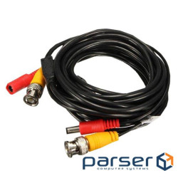 Кабель для камер відеоспостереження Ritar BNC + DC 15m до 5МР AHD / CVI / TVI / C (Ritar BNC+DC 15m) AHD / CVI / TVI / C (Ritar BNC+DC 15m)