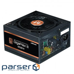 Power Supply Partizan AC220B-DC12В/ 1А (1333) GAMEMAX 450W (GM-450) Стандарт БП - ATX 12V v2.3, Мощность - 450Вт, Модуль PFC - активный, Подключение материнской платы - 20+4 pin, Подключение видеокарты - 1x6 pin, Количество разъемов SATA - 2, Количество разъемов Peripheral - 2, Тип охлаждения - вентилятор, Диаметр вентиляторов - 1x120 мм 850W ZALMAN GigaMax III ZM850-GV3