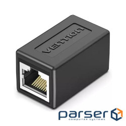 Зрощувач UTP 1+1 RJ45 cat 6e, Black Vention (IPVB0)